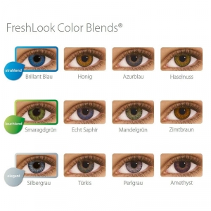 Fresh Look Color Blends (Alcon) Packungsinhalt: 2 Linsen