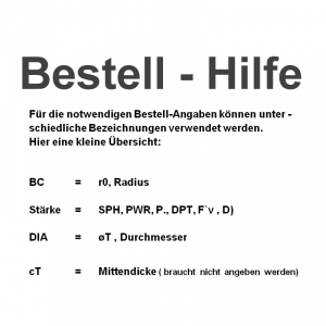 Compact Perfect (MPG&E) eine formstabile Kontaktlinse