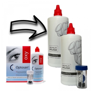 Aus Optosan Oxy wird Premium Pflege Peroxid 2x360ml / 2 Behlter